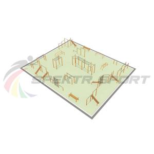 Купить Парковая площадка для Воркаут и WRK 3_76mm в Советске 