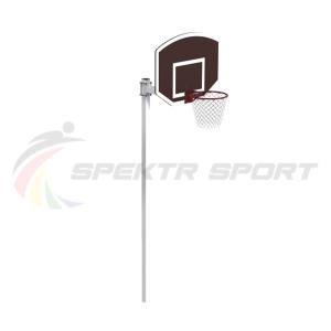 Купить Стойка стритбольная со щитом стационарная SP D 411 в Советске 