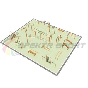 Купить Парковая площадка для Воркаут и WRK 5_76mm в Советске 