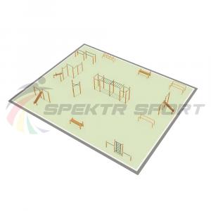 Купить Парковая площадка для Воркаут и WRK 2_76mm в Советске 
