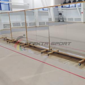 Купить Секция системы деления зала 2000 х 4000 мм - мобильные зеркала в Советске 