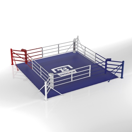 Купить Ринг боксерский напольный Totalbox на упорах 4х4м в Советске 
