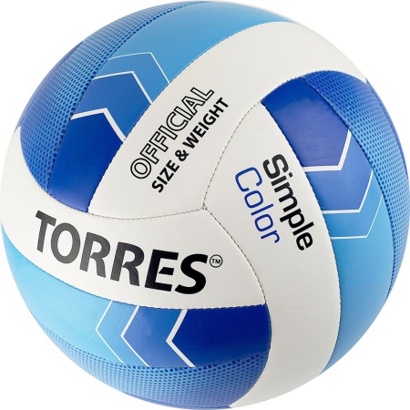 Купить Мяч волейбольный Torres Simple Color любительский р.5 в Советске 